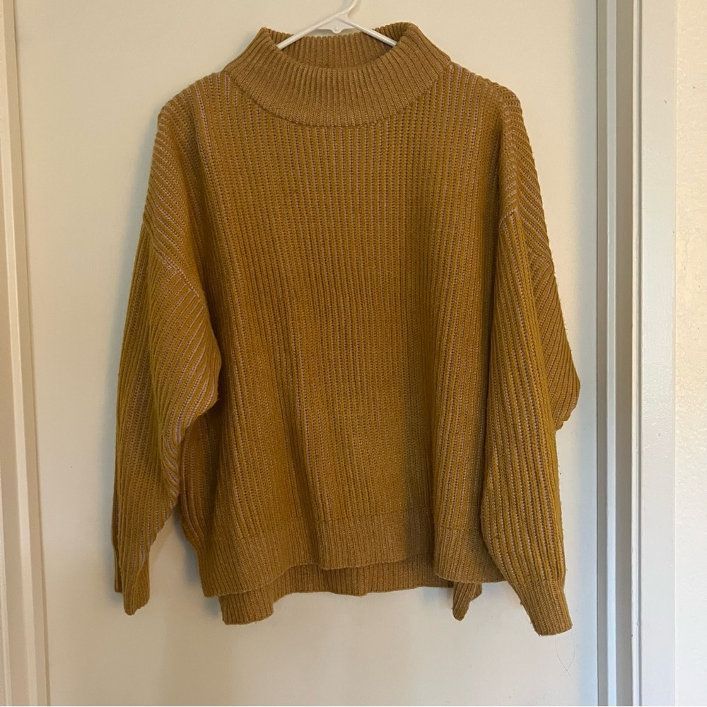 Cozy Mustard Sweater